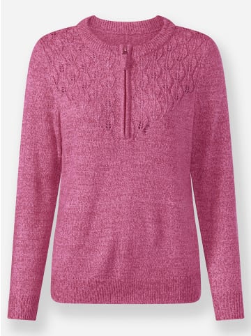 WITT WEIDEN Pullover in fuchsia-meliert