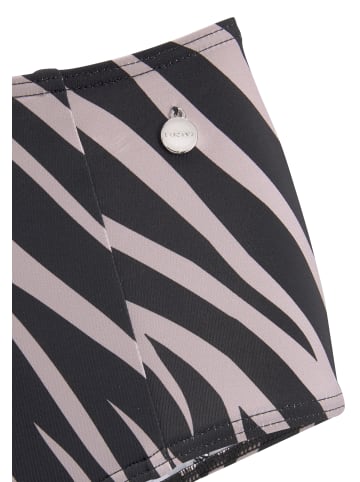 LASCANA Highwaist-Bikini-Hose in schwarz-bedruckt