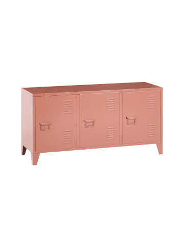 Beliani Büroschrank CARDIFF in Braun - (W) 120 x (H) 60 x (L) 40 cm