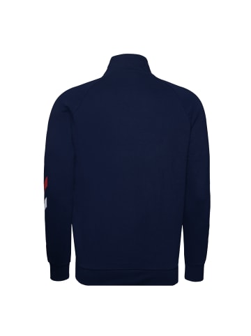 Hummel Pullover Ic Durban Half Zip in blau