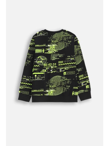 Coccodrillo Langarmshirt in schwarz