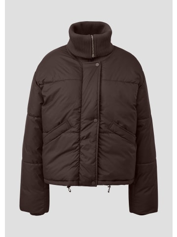 QS Outdoor-Jacke in 8945_dunkelbraun