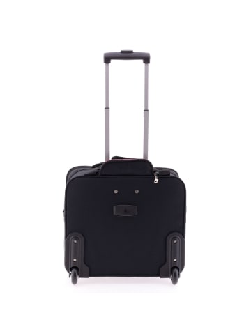 Gladiator 2100 2 Rollen Pilotentrolley 36 cm Laptopfach in black