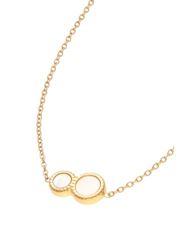 IZIA Women Chain Bracelet in Gold White