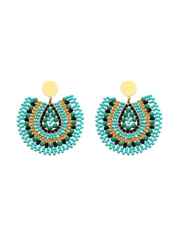 IZIA Women Earrings in Turquoise