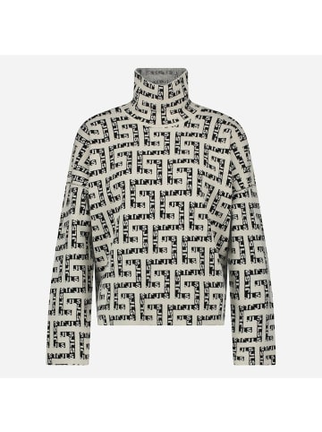 Jane Lushka Rollkragenpullover in White/Black