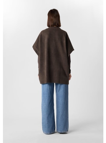 comma Indoor-Poncho in 8940_dunkelbraun