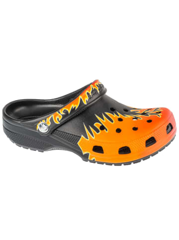 Crocs Crocs Classic Flames Clog in Schwarz