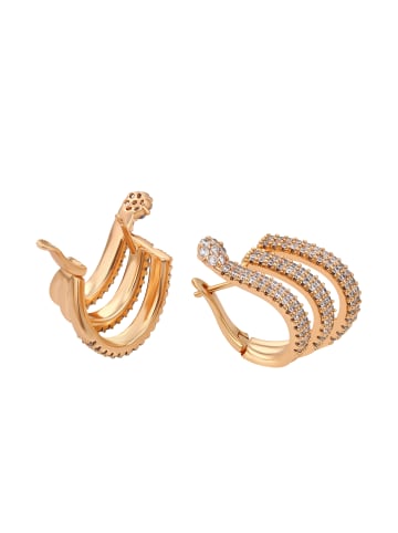 faina Earrings in Rose Gold
