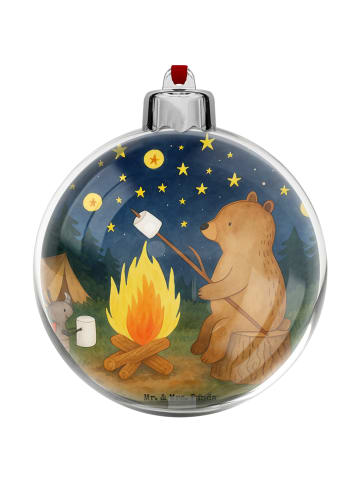 Mr. & Mrs. Panda kunststoff weihnachtskugel Bär & Marienkäfer La... in Weiß