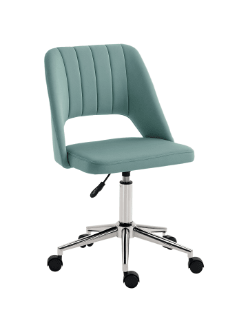 Vinsetto Bürostuhl-49B x 60T x 79-91H cm-Grün