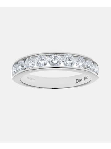 Diamant L'éternel Eternity-Ring aus 750 Weißgold mit 1 Karat Diamant