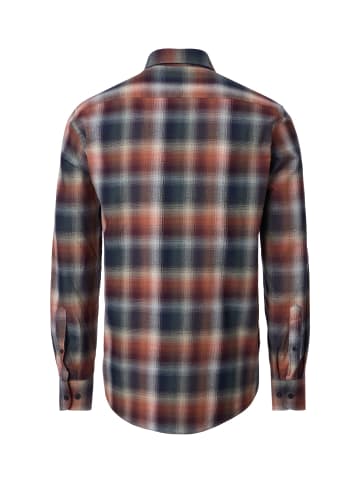 CASAMODA Freizeithemd in Dunkelgrün