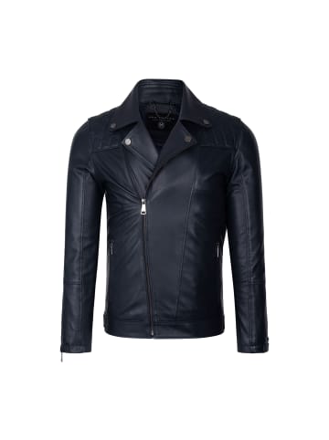 Ron Tomson Lederjacke in NAVY