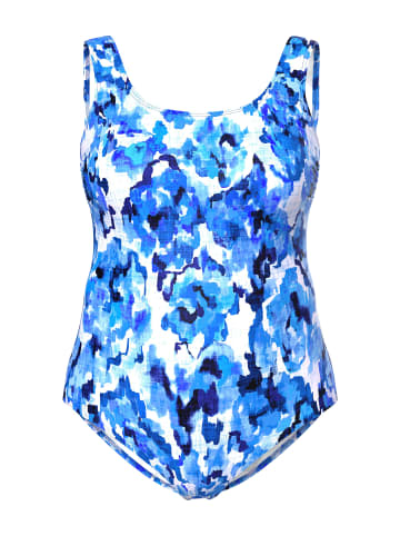 Ulla Popken Badeanzug in türkisblau