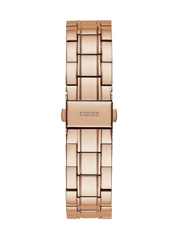 Guess Quarzuhr Be Loved rosegoldfarben in rosa