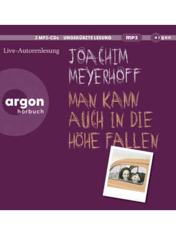 argon Hörbuch - Man kann auch in die Höhe fallen