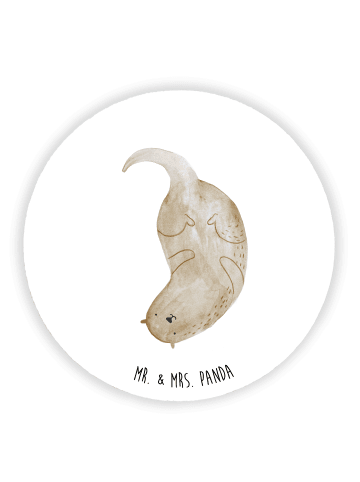 Mr. & Mrs. Panda magnet Otter Kopfüber ohne Spruch in Weiß