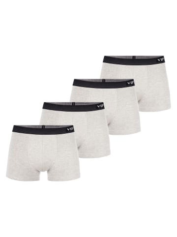 VIP Retro Boxer Premium Jersey Stretch in greymelange