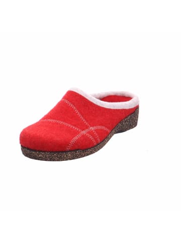 Fischer Markenschuh Hausschuhe für Damen in rot