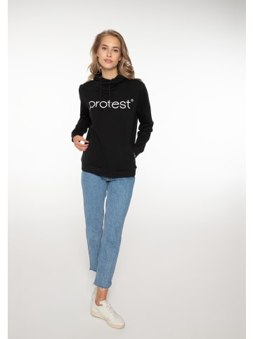 Protest " CLASSIC LOGO HOODY in True Black