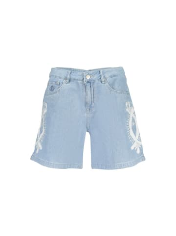 Desigual Blau Damen Shorts aus Baumwolle