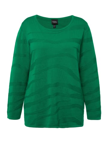 Ulla Popken Pullover in smaragdgrün