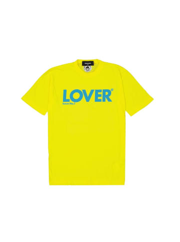 Zweifarbig Mehrfarbig Baumwolle T-Shirt