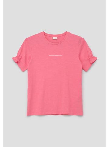 s.Oliver T-Shirt kurzarm in Pink