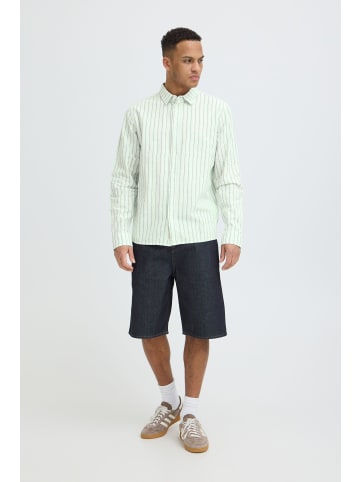 BLEND Leinenhemd BHAban in Blau