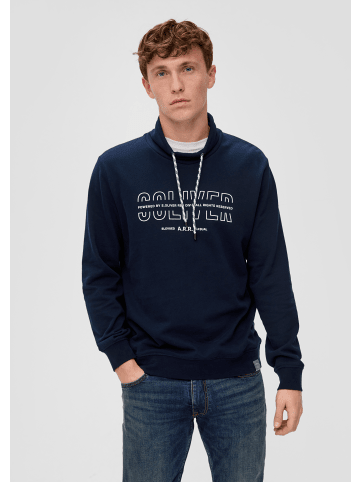 s.Oliver Sweatshirt langarm in Blau