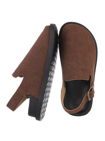 Ital-Design Sandale & Sandalette in Braun