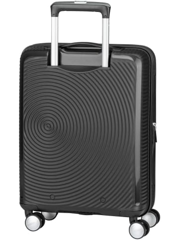 American Tourister Handgepäck SoundBox Spinner 55 EXP in Bass Black