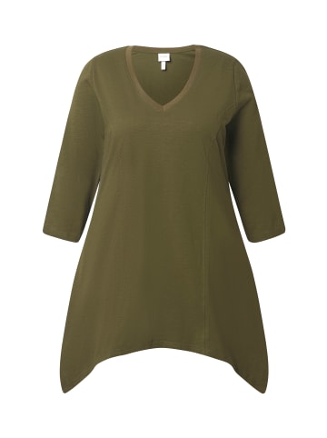 Ulla Popken Shirt in oliv