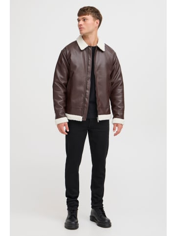 INDICODE Lederjacke IDSulto in Braun