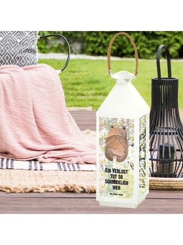 Mr. & Mrs. Panda Laterne Bär Verlust mit Spruch in Transparent