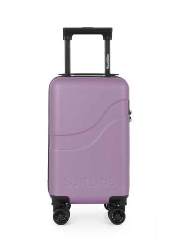 suitline Clix-Lite Underseat, Handgepäck, Kabinengepäck, TSA, 4 Rollen, 20L in Flieder