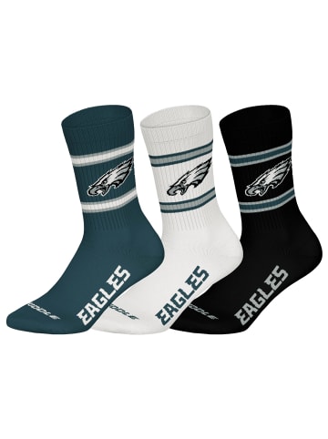 NFL Socken 6er Pack in Philadelphia Eagles/Mix
