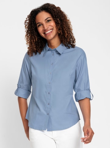 WITT WEIDEN Langarm-Bluse in bleu