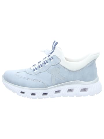 rieker Sneaker in bleu/reinweiss