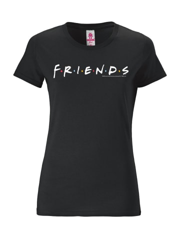 Logoshirt T-Shirt Friends - Logo in schwarz