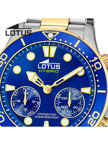Lotus Chronograph-Armbanduhr Lotus Classic silber groß (ca. 44,5mm)