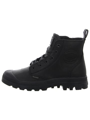 Palladium Schnürstiefelette in schwarz