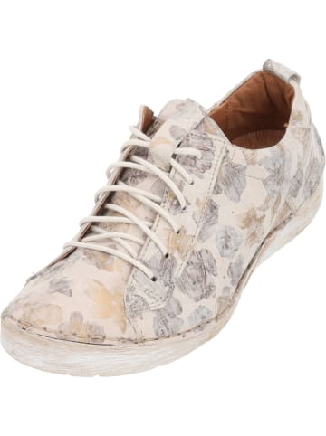 Josef Seibel Schnürschuhe in CREME-MULTI