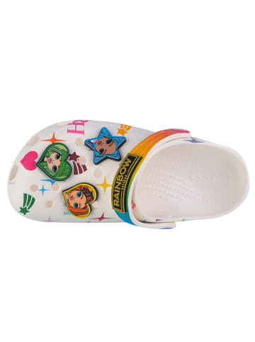 Crocs Crocs Classic Rainbow High Kids Clog in Weiß