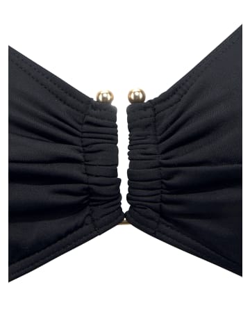 LASCANA Bügel-Bikini-Top in schwarz