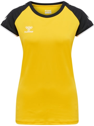 Hummel Hummel T-Shirt Hmlcore Volleyball Damen Dehnbarem Atmungsaktiv Feuchtigkeitsabsorbierenden in BLAZING YELLOW