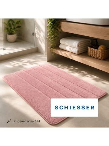 Schiesser Badteppich Milano in Puderrosa