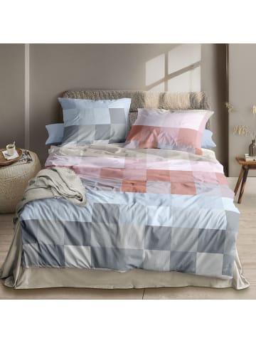 Irisette Mako-Satin Bettwäsche in koralle