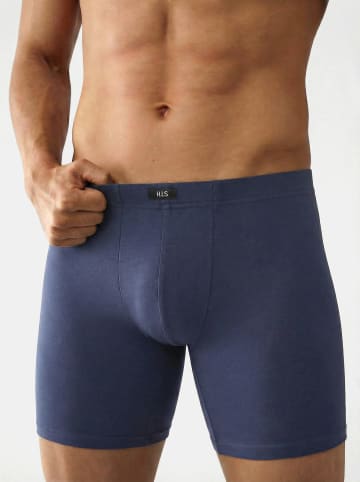 H.I.S Langer Boxer in blau